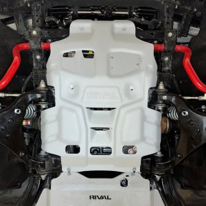 Toyota Tundra Skid Plate - Engine - Rival 4x4 - Aluminum - `21-`27